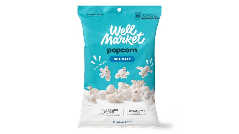 Bag of CVS Sea Salt Popcorn