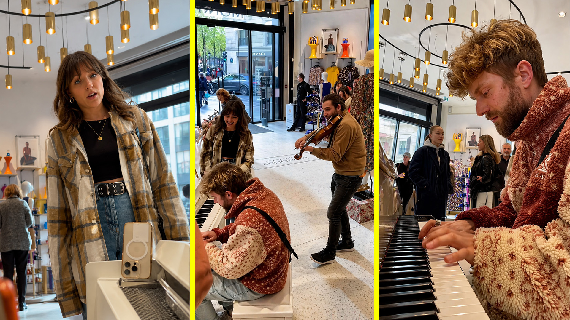 What happened when this singer joined my piano?