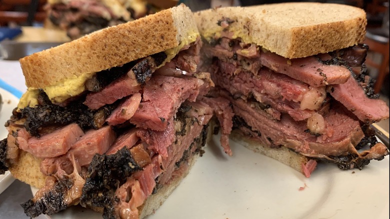 Pastrami on Rye from Katz's Delicatessen