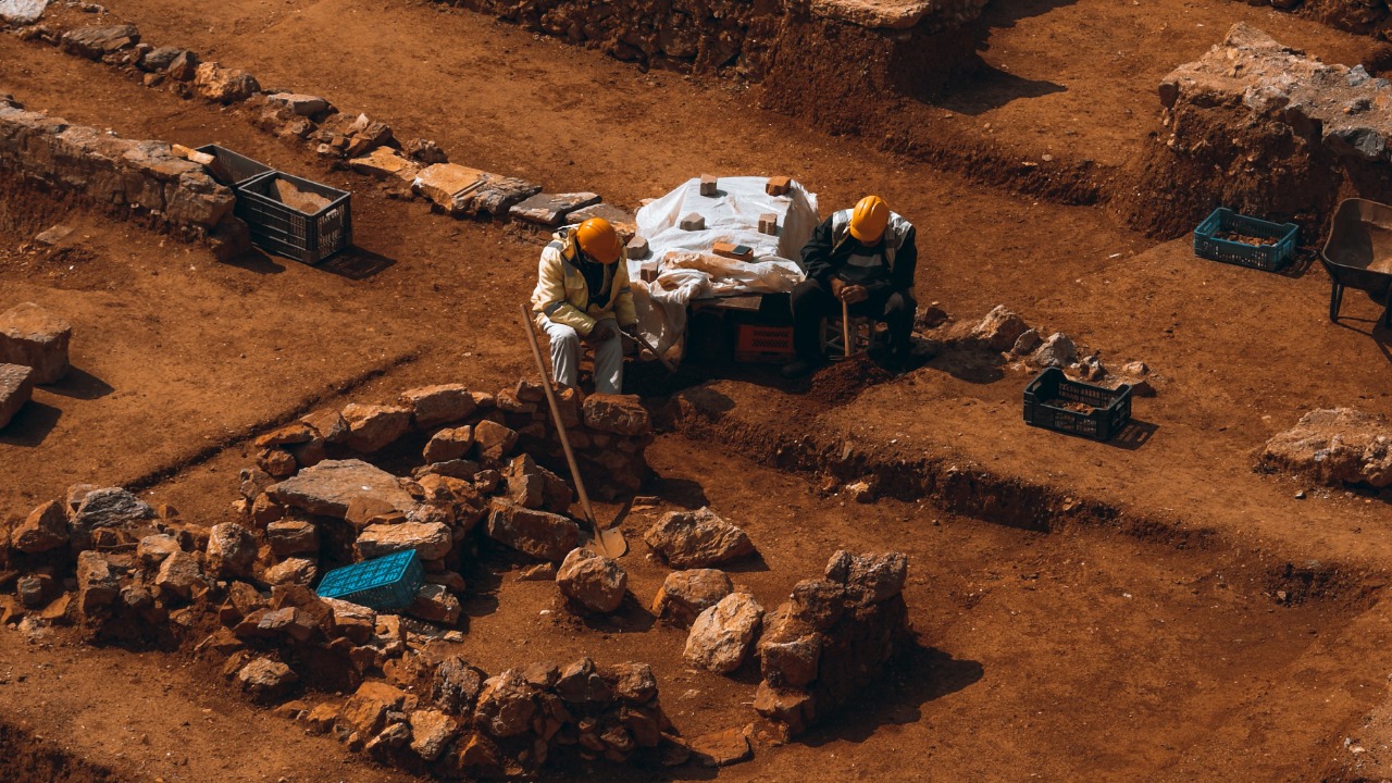 Archaeologists opened a sealed, never-looted Etruscan tomb holding more than 100 untouched artifacts