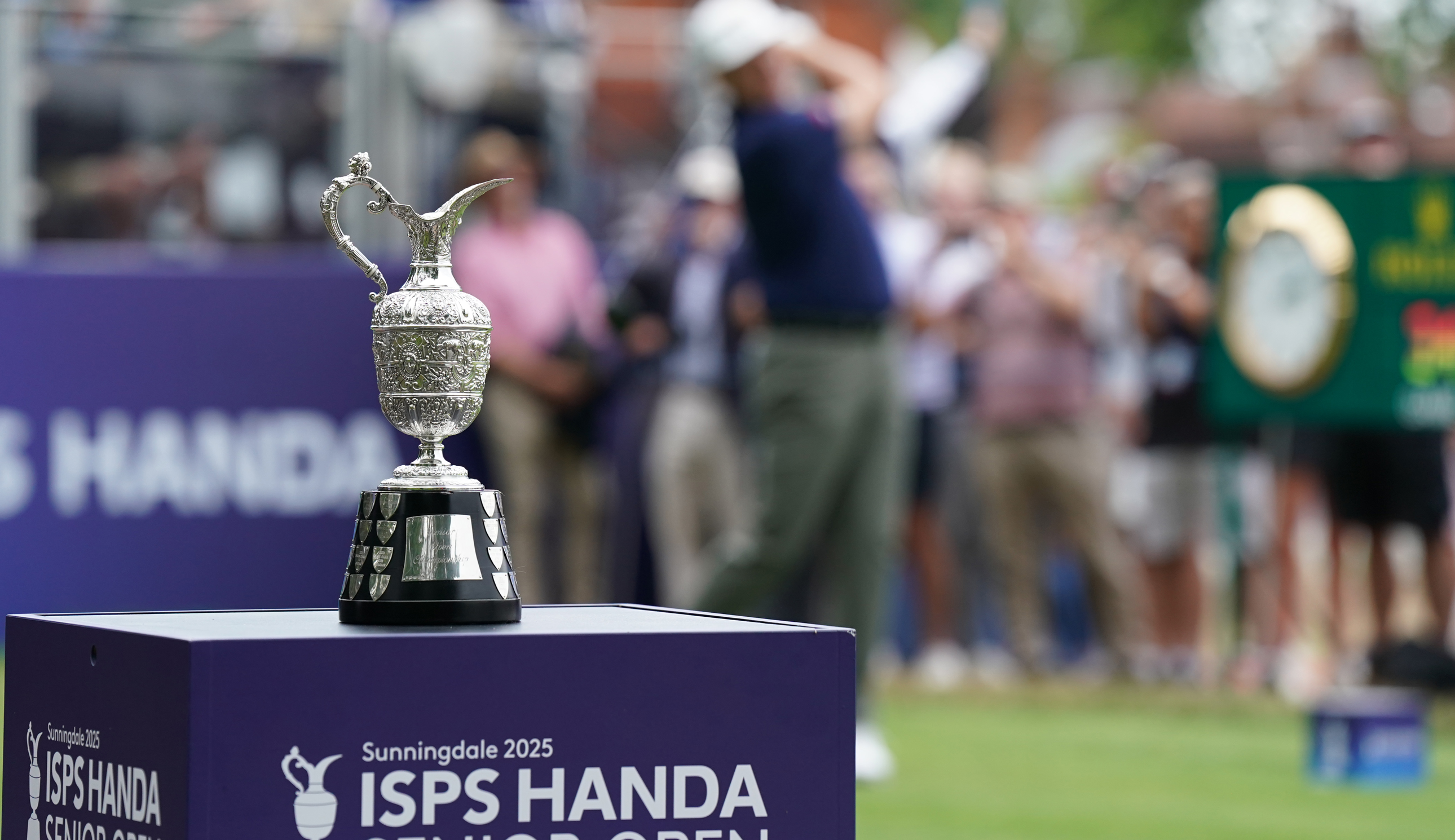 The Senior Open trophy