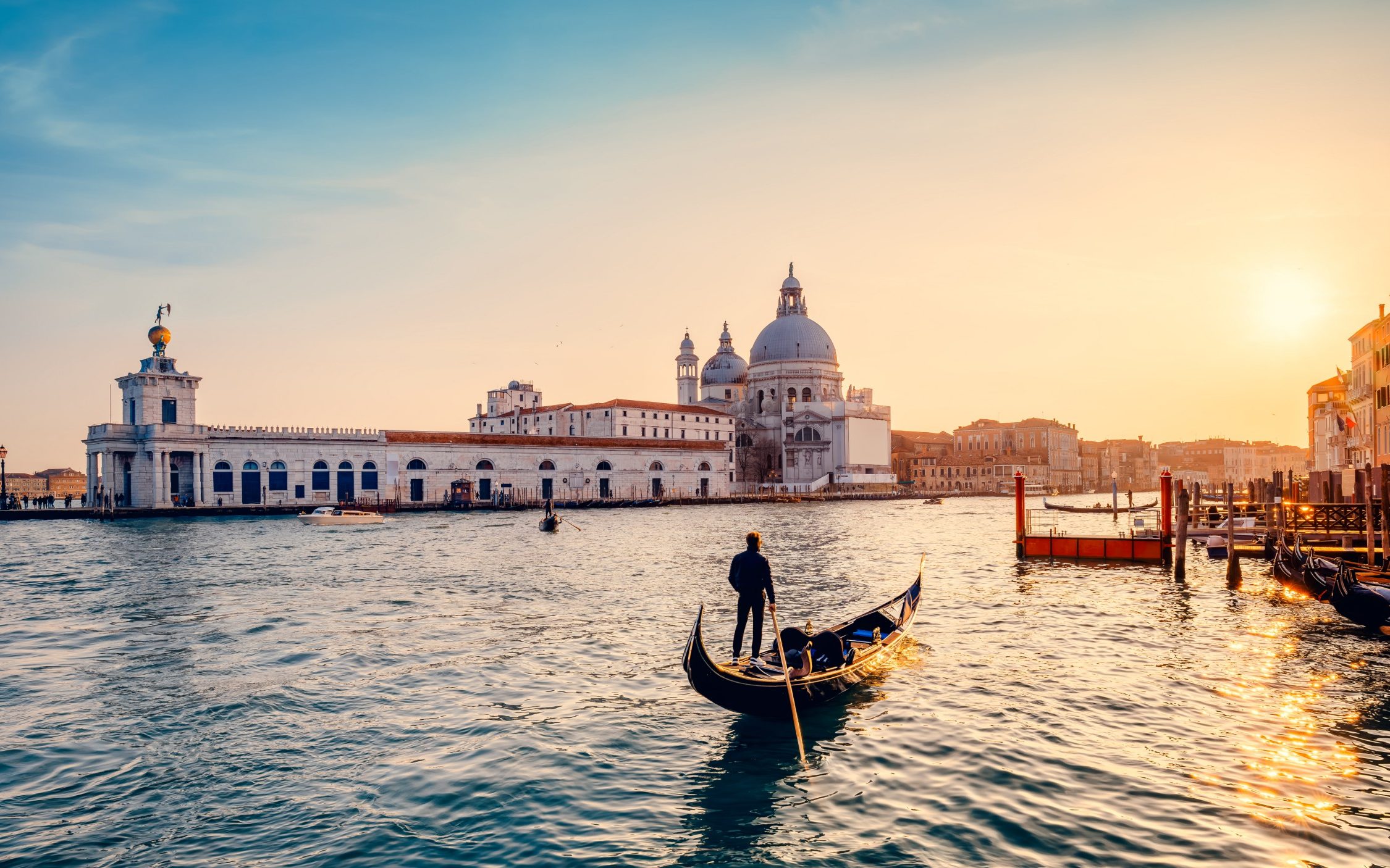 Venice's Grand Canal at sunset is a sight not to be missed