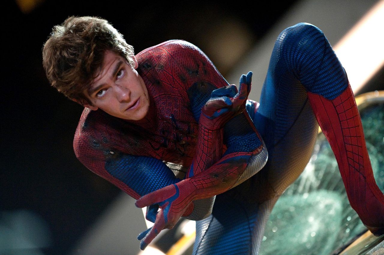 Andrew Garfield as Peter Parker/Spider-Man in 'The Amazing Spider-Man'