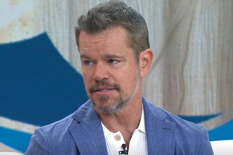 Matt Damon couldn't spend a lot of time with his family while filming The Odyssey