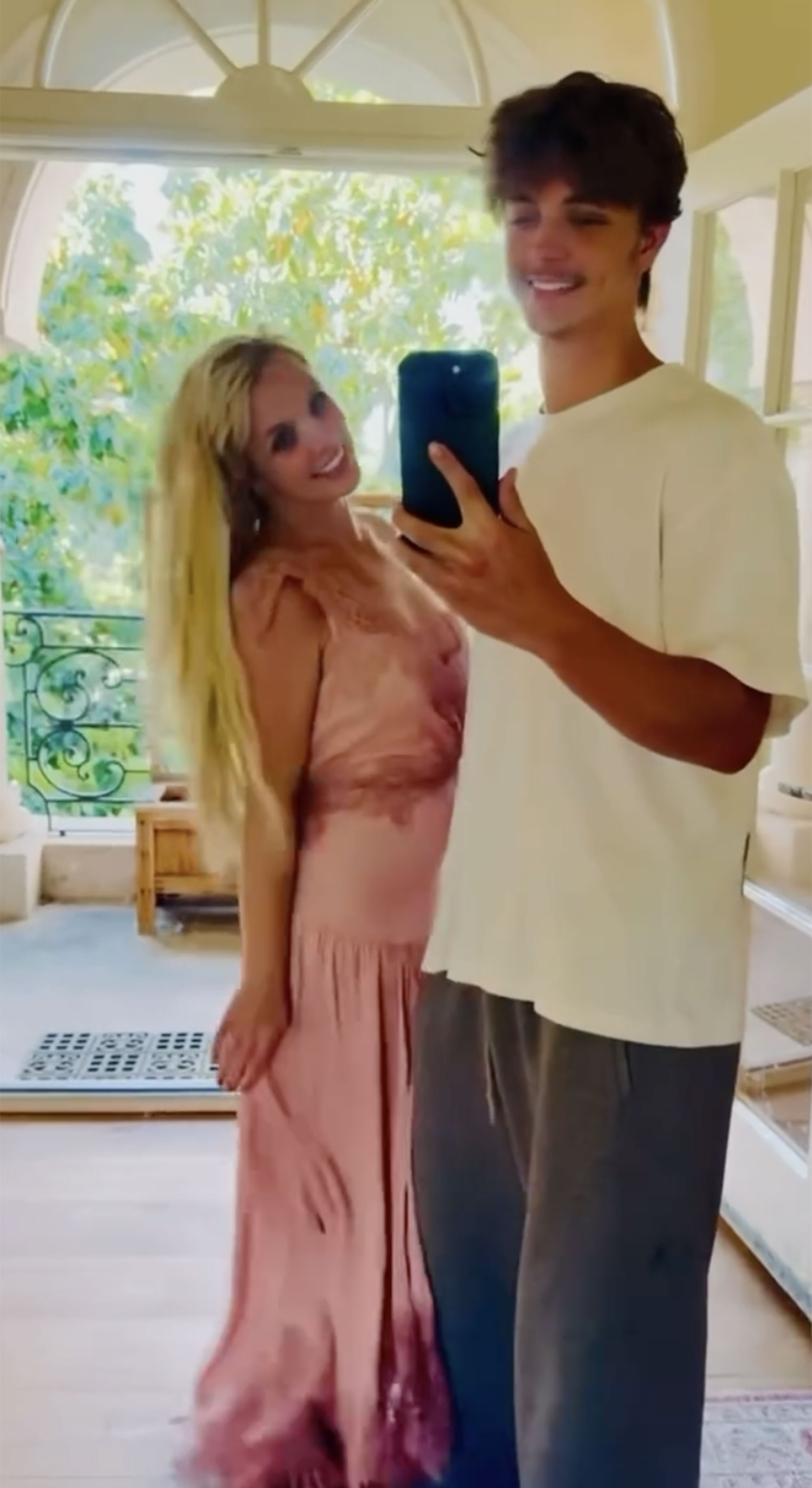 Britney Spears and son, Jayden.