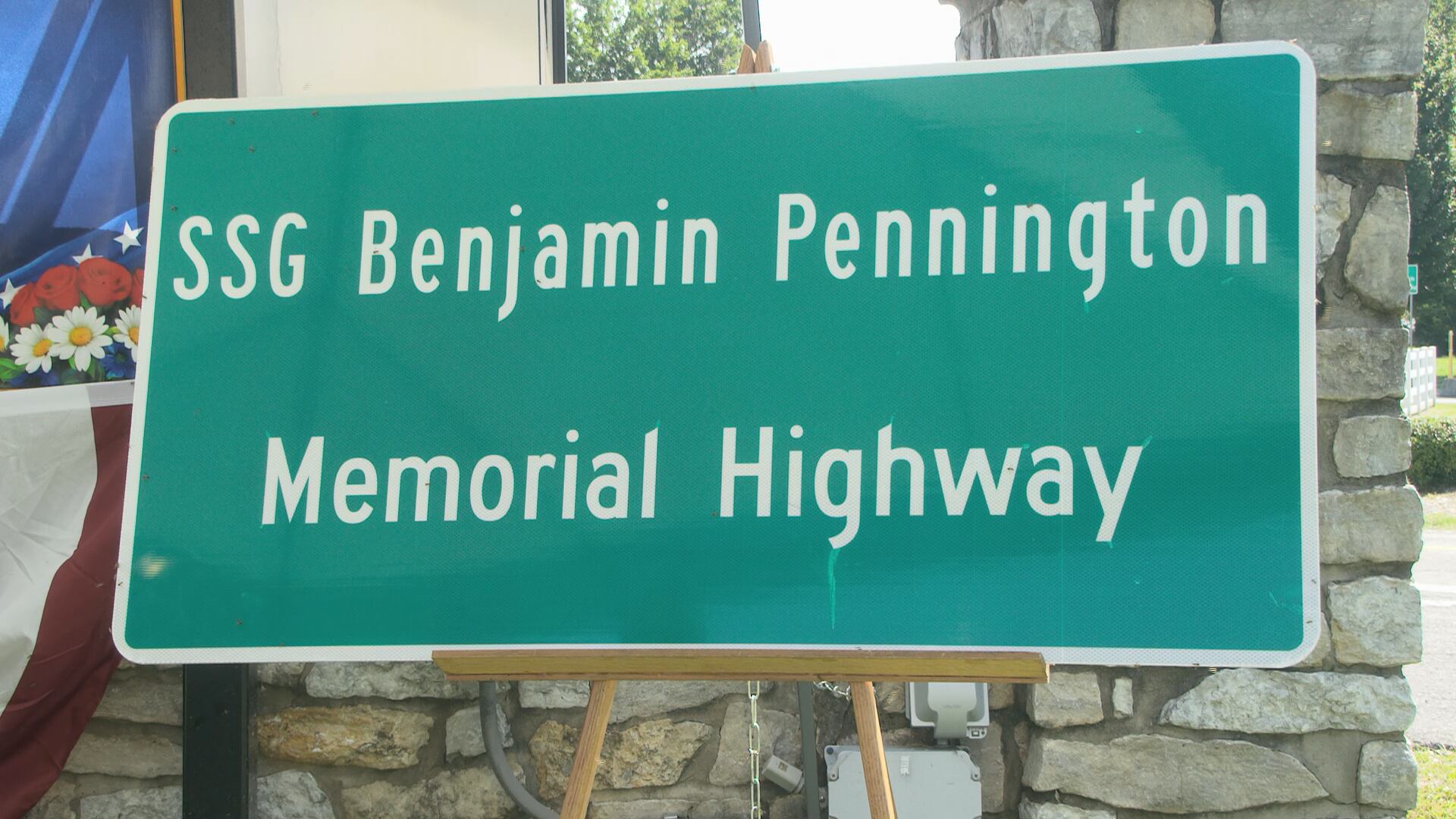 Section of Route 222 dedicated to fallen soldier