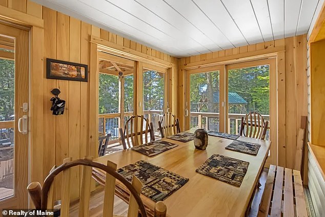 Buyers were encouraged to maintain the private island and cabin as a 'family legacy' site, though other options include turning it into a yoga sanctuary or a corporate retreat