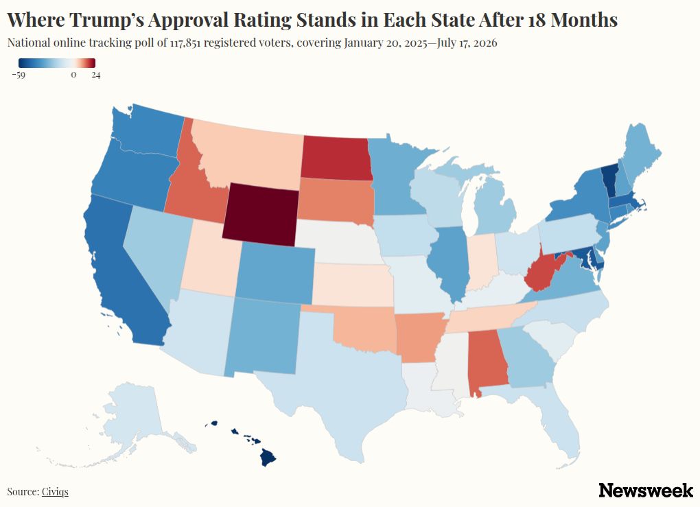 Donald Trump Approval Rating Falls To All-Time Low on Economy in Two Polls
