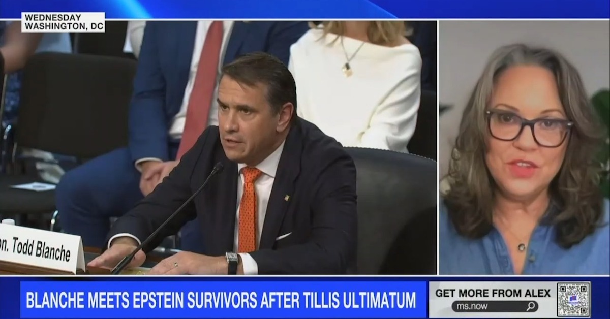 Epstein survivor rips Todd Blanche after Epstein victims meeting: 'We ...