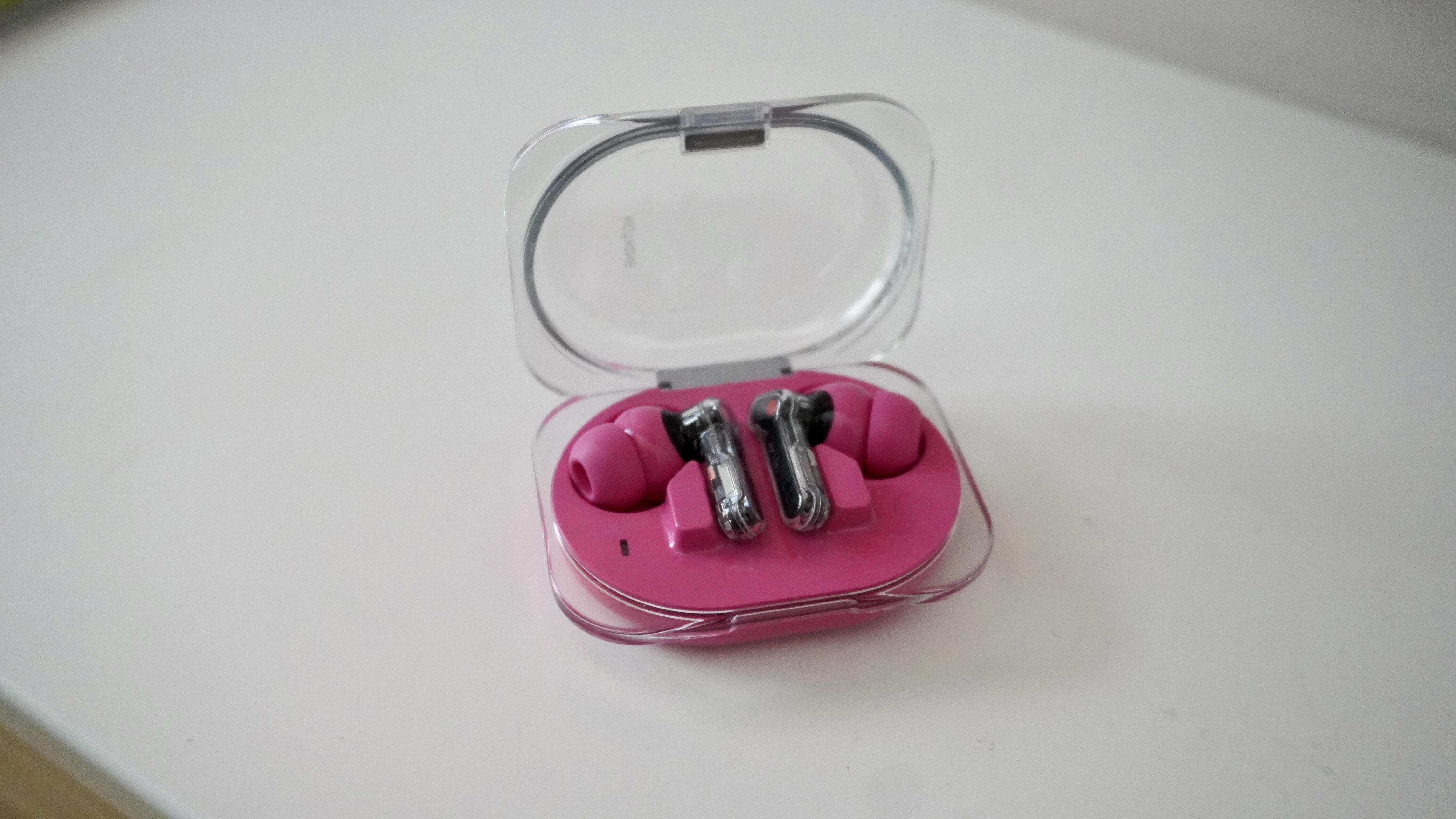 I tested Nothing's new pink earbuds, and they look as good as they sound
