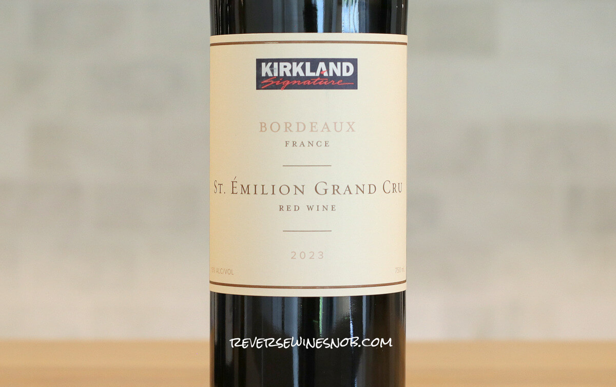 Kirkland Signature St-Emilion Grand Cru Bordeaux review