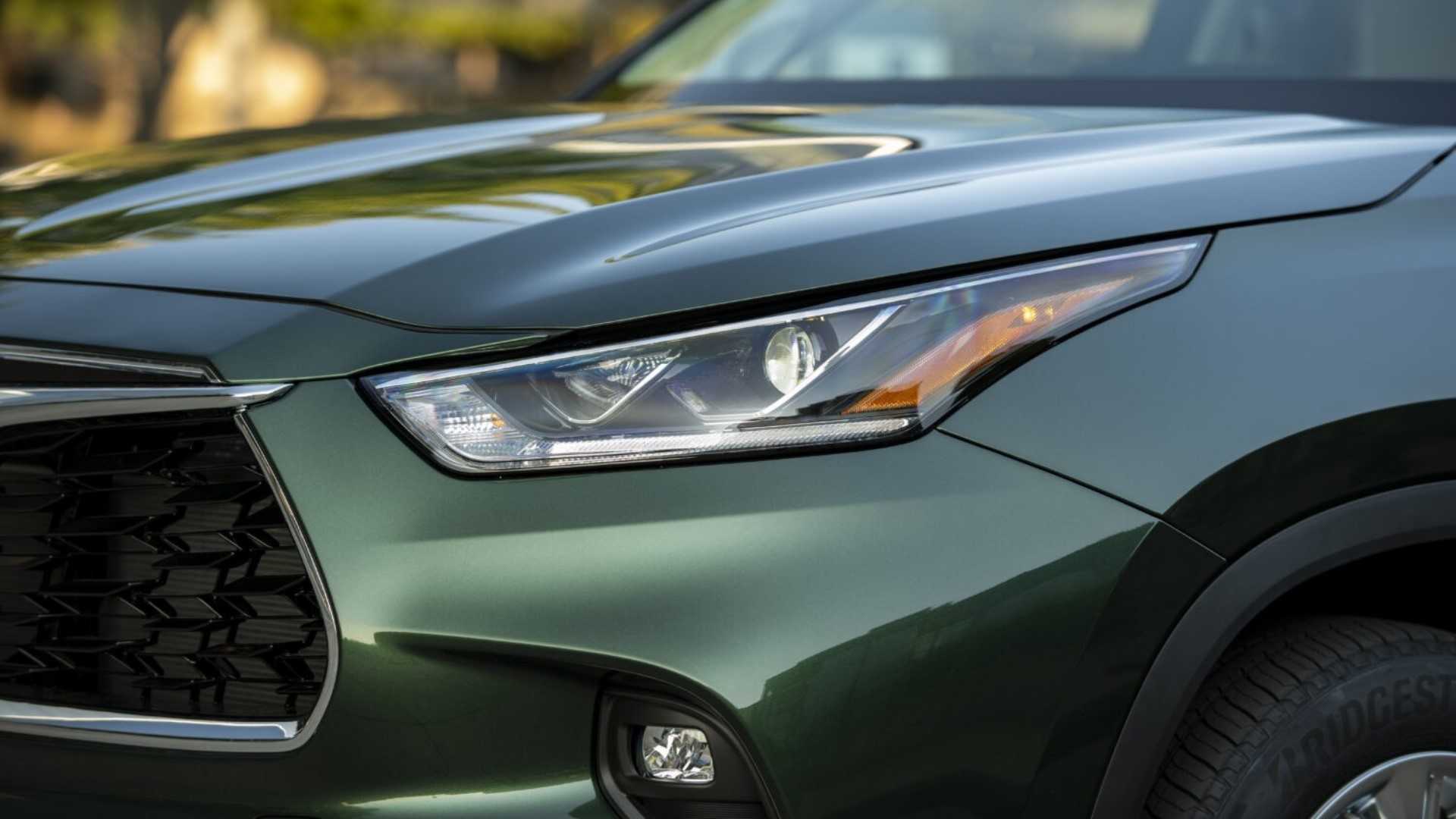 Close-up of a 2024 Toyota Highlander