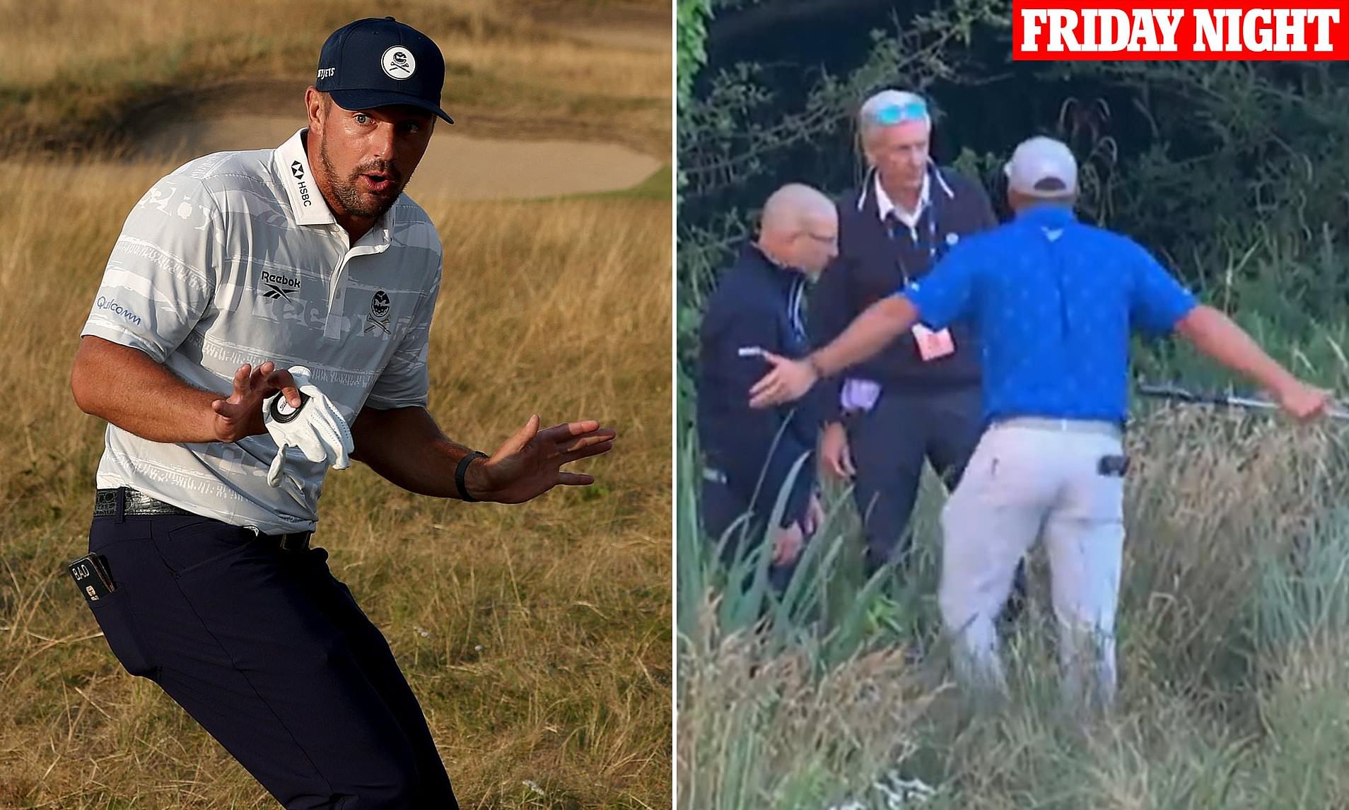 Bryson DeChambeau embroiled in fresh controversy at The Open