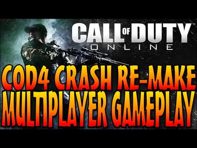 Call of Duty Online: Domination multiplayer gameplay crash COD4 remake ...
