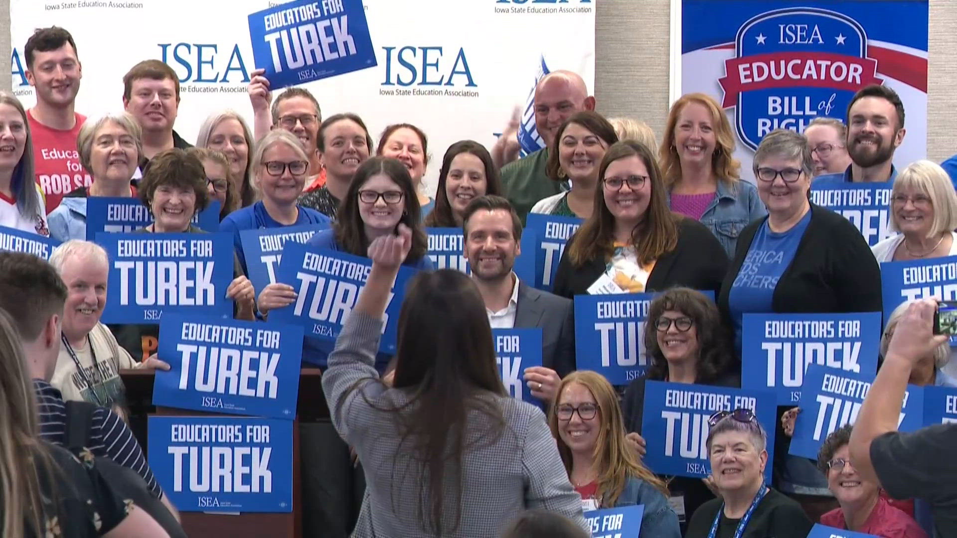 Turek speaks on education funding at ISEA event