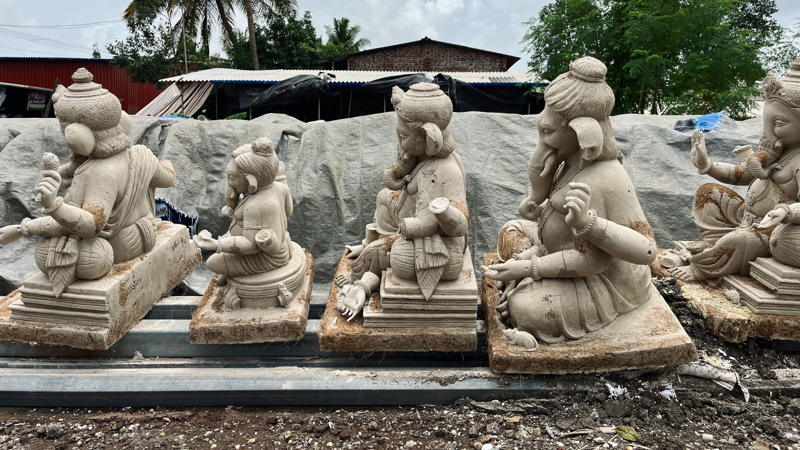 Over 300,000 idols have been damaged in the devastating rains