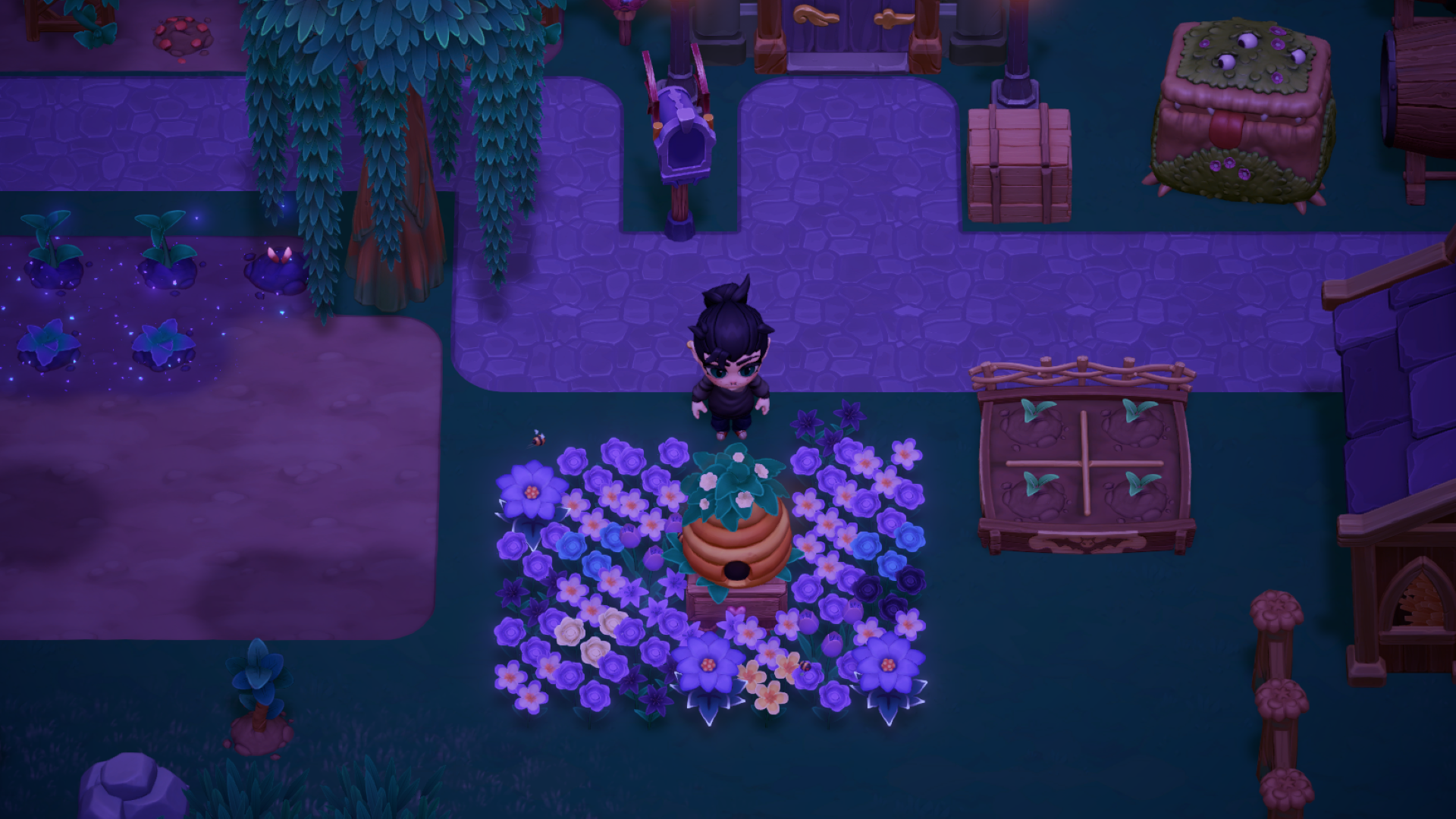 Moonlight Peaks: How to Build the Beehive and Get Honey