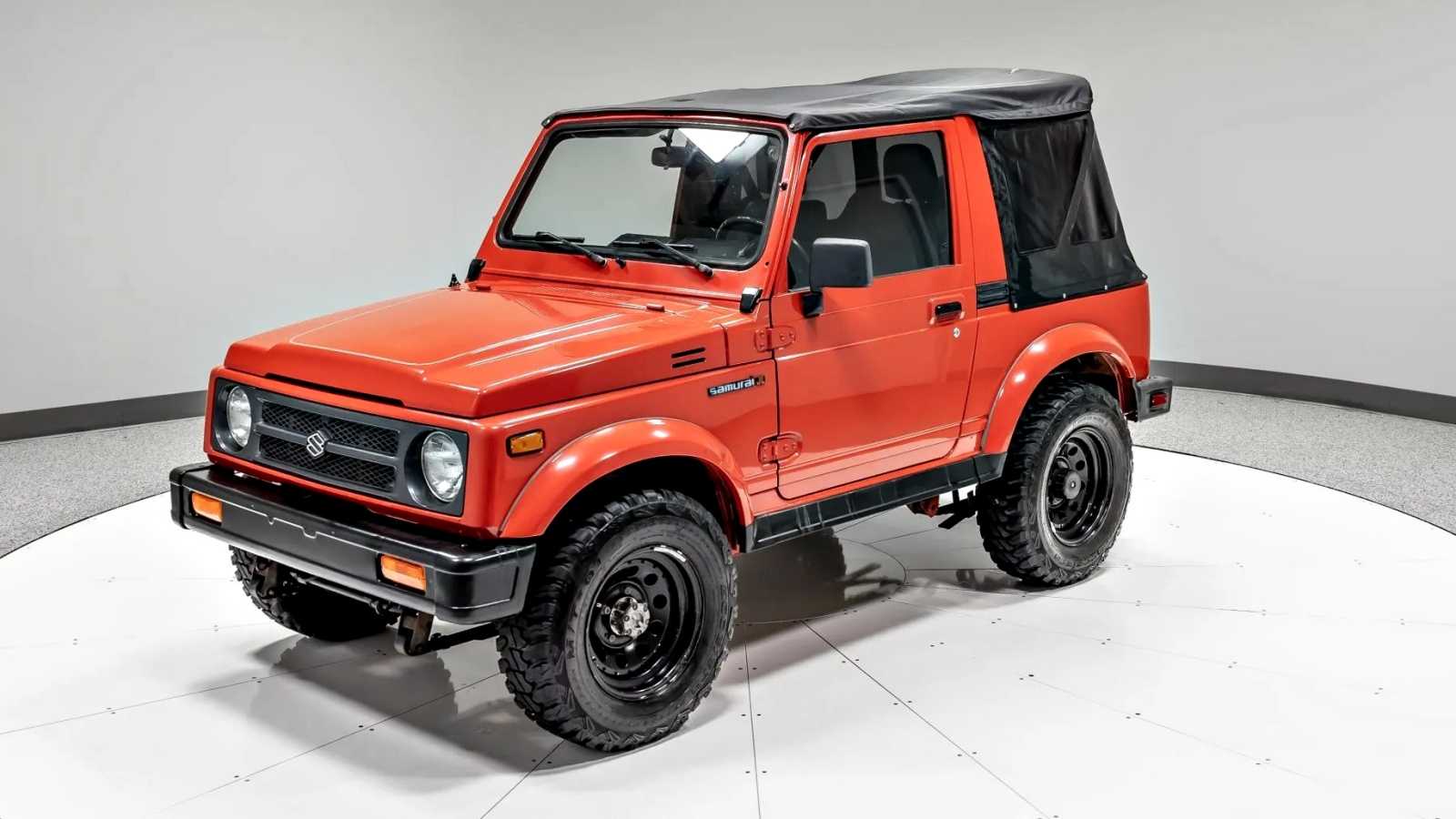 Red Suzuki Samurai
