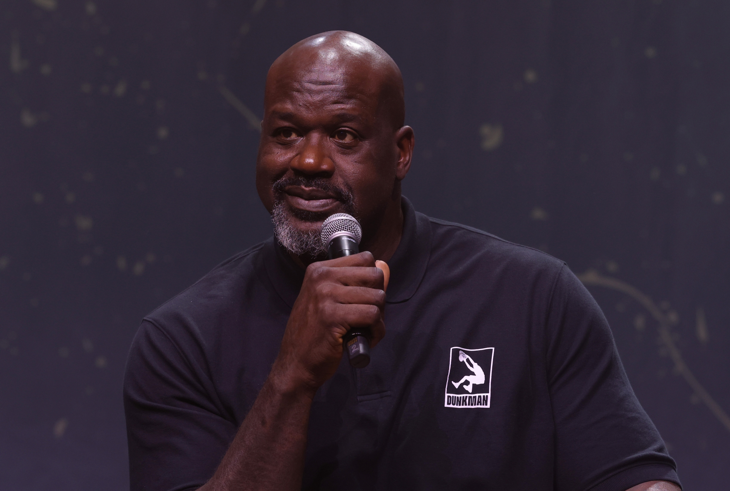 Shaq drives custom 1964 Chevy Impala jet boat across a Texas lake