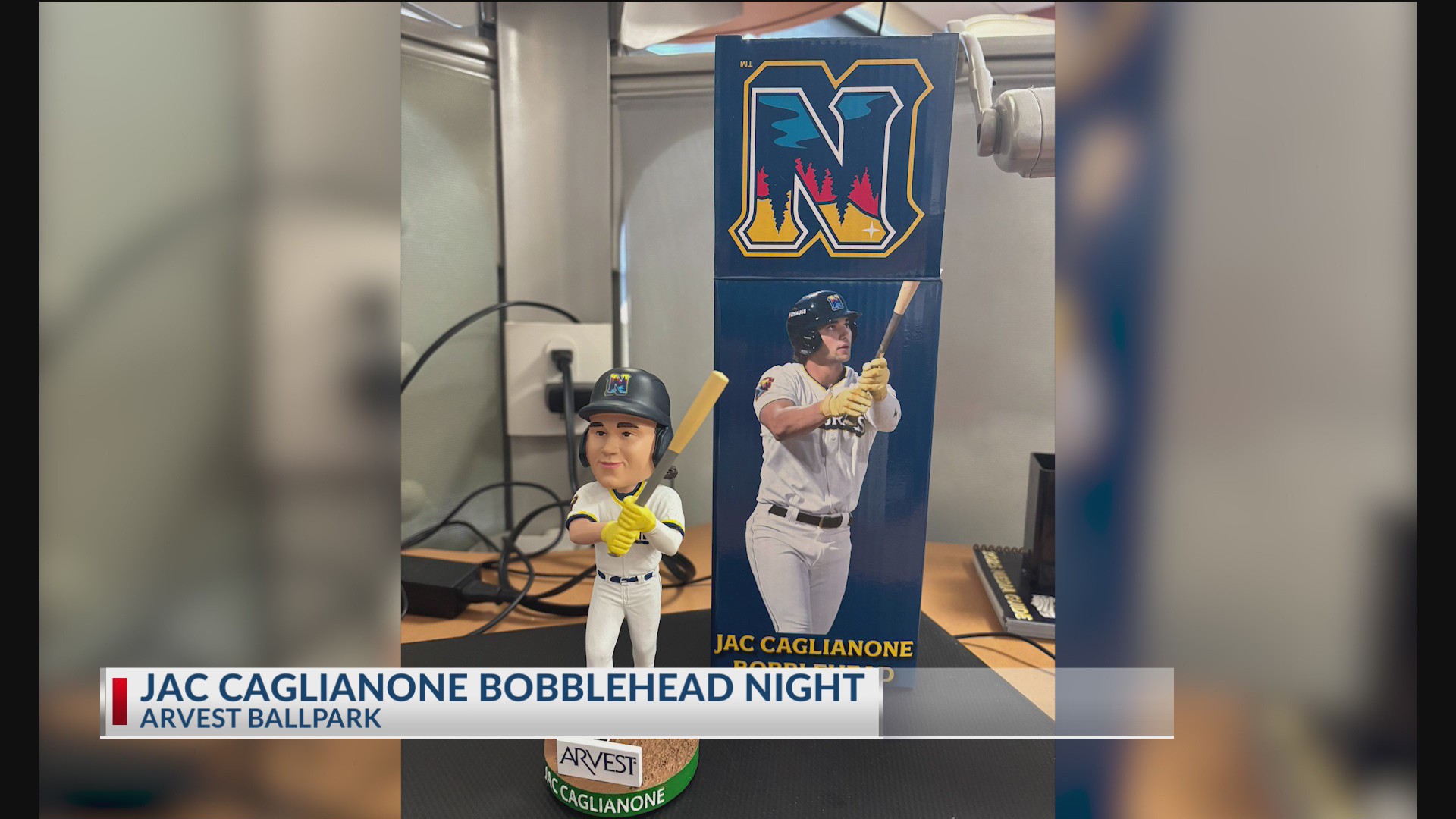 Jac Caglianone bobblehead night