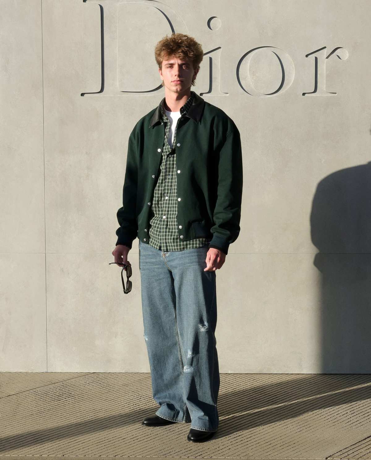 LOS ANGELES, CALIFORNIA - MAY 13: (EDITOR'S NOTE: Image has been retouched at the request of the client) Jayden Spears attends the Dior Cruise 2027 at Los Angeles County Museum of Art on May 13, 2026 in Los Angeles, California. (Photo by Stefanie Keenan/Getty Images for Christian Dior)