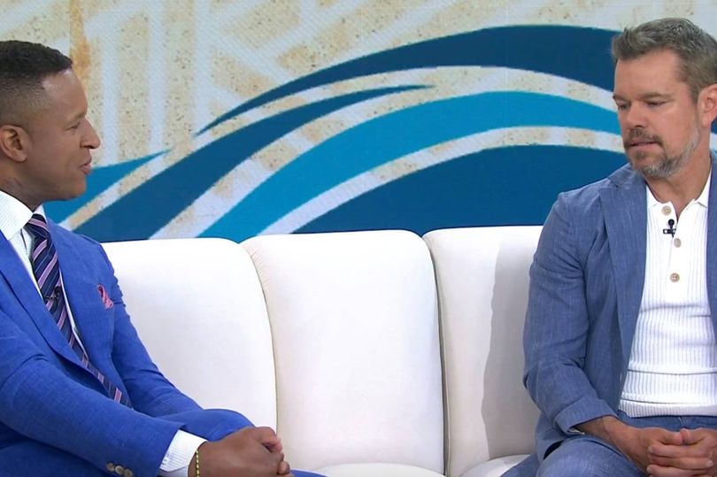 Matt Damon was interviewed by Craig Melvin