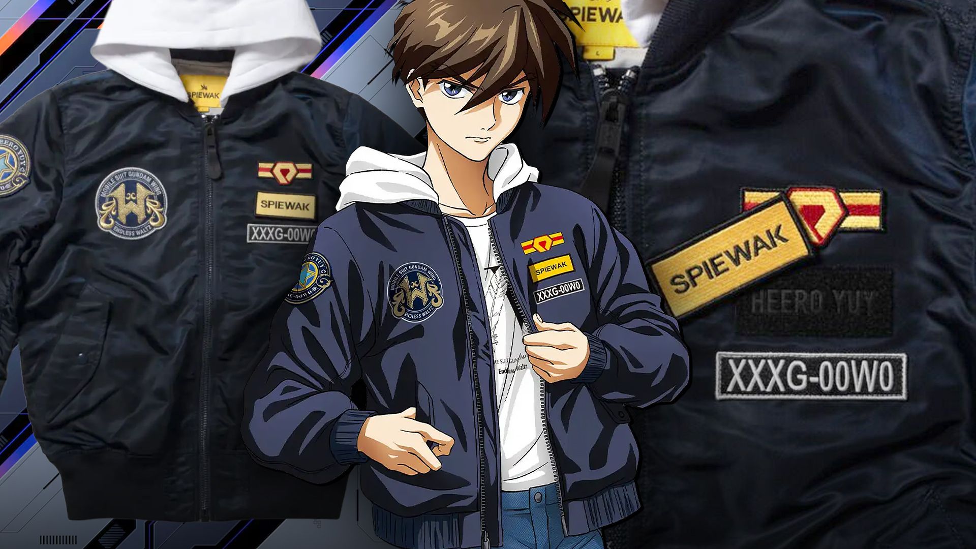 Gundam Wing's 30th anniversary military jacket finally gets US release
