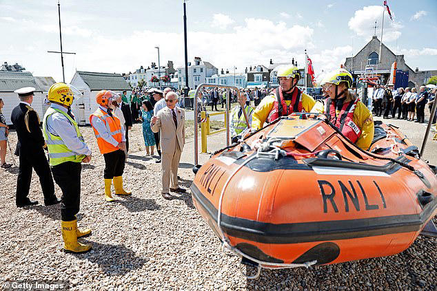 King Charles' Crown Estate charges the RNLI more than £60,000 a year to launch  its lifeboats