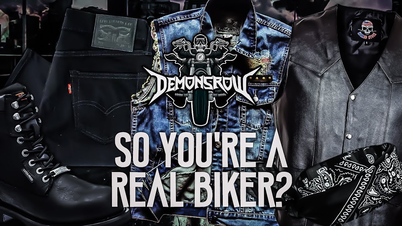 What does a real biker wear? 1%er dress code!