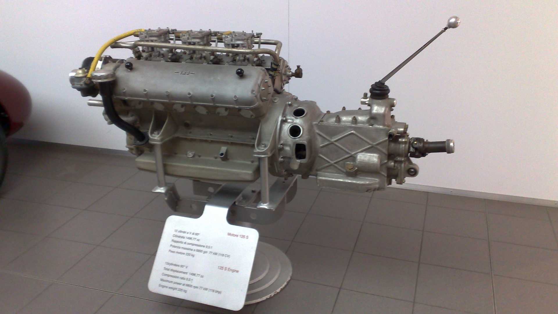 Ferrari 125 S Colombo 1.5L V12 Engine