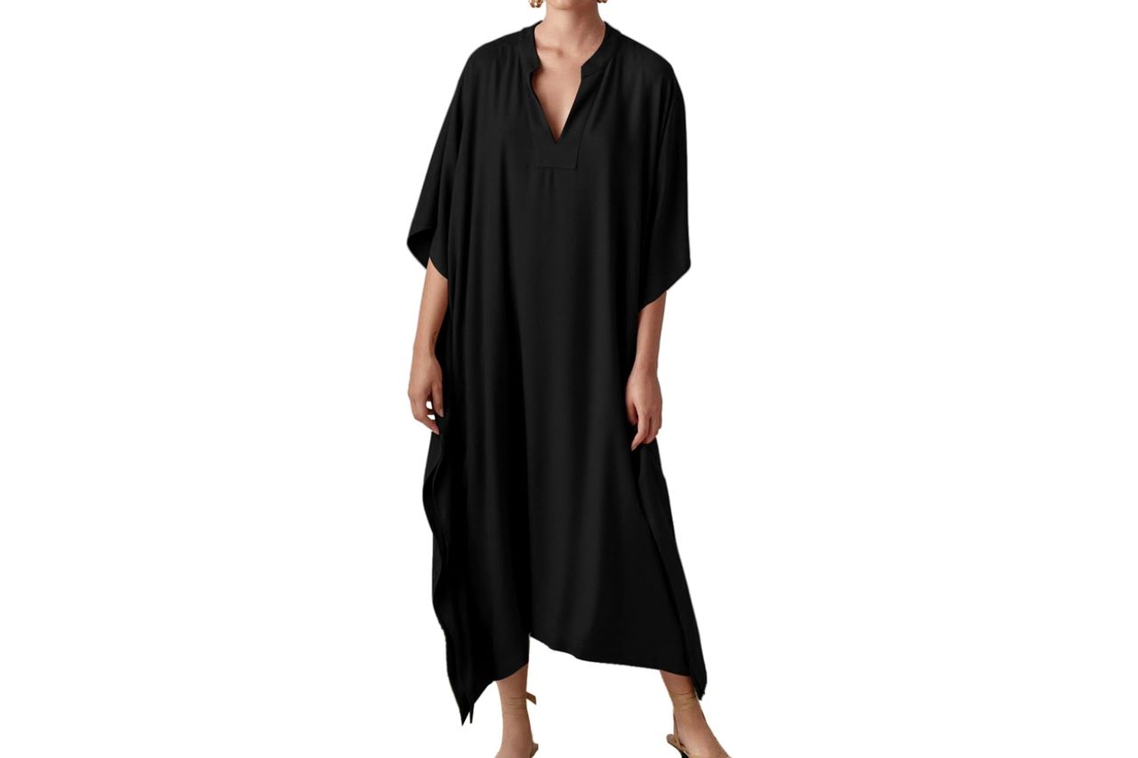 Bsubseach Women Kaftan Dresses Caftan Maxi Dress Swimsuit Cover Up Moomoo