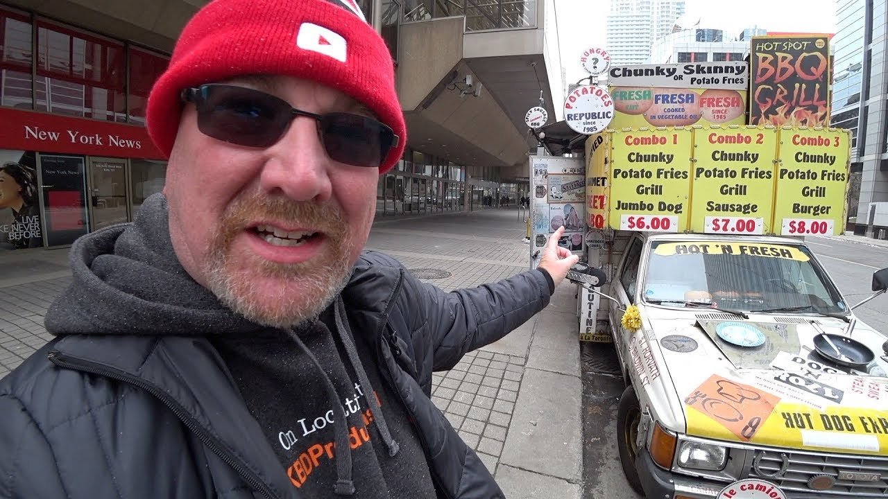 Cool food truck in Toronto