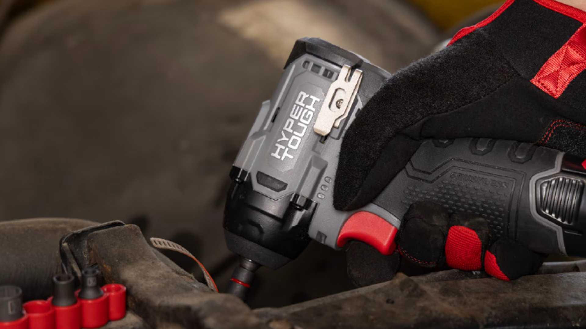 Hyper Tough 12V impact wrench