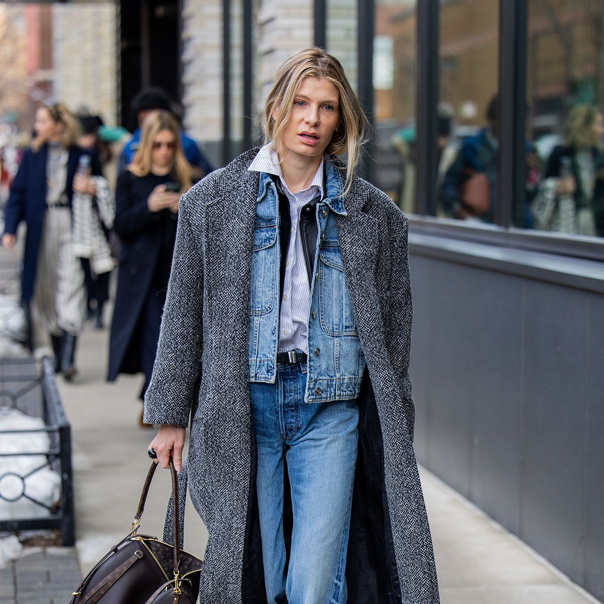 Denim jacket outfit