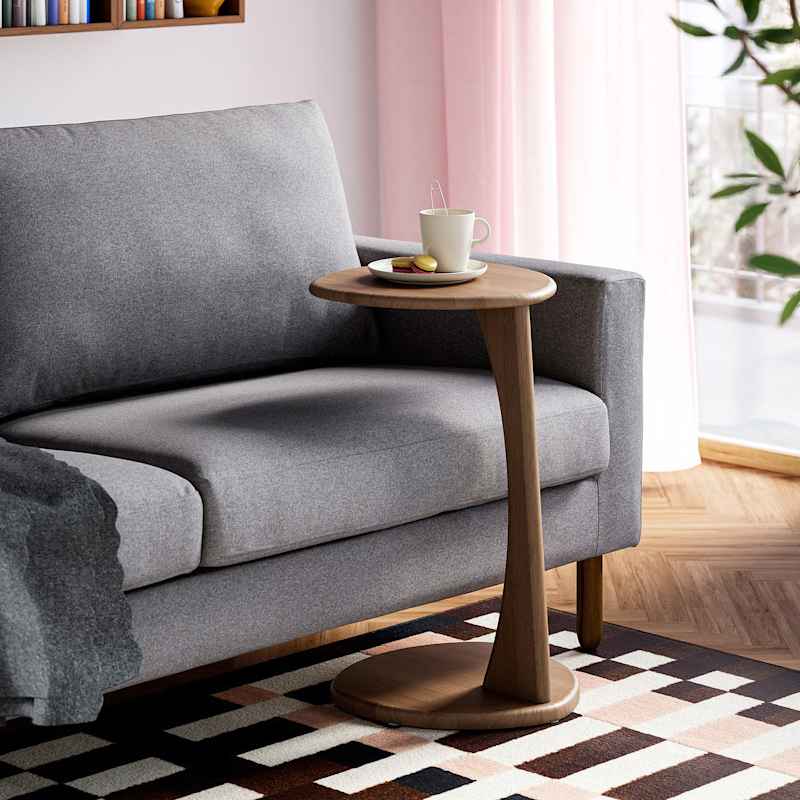 UGGLERUM Side table, brown, 18 1/8x15 3/4