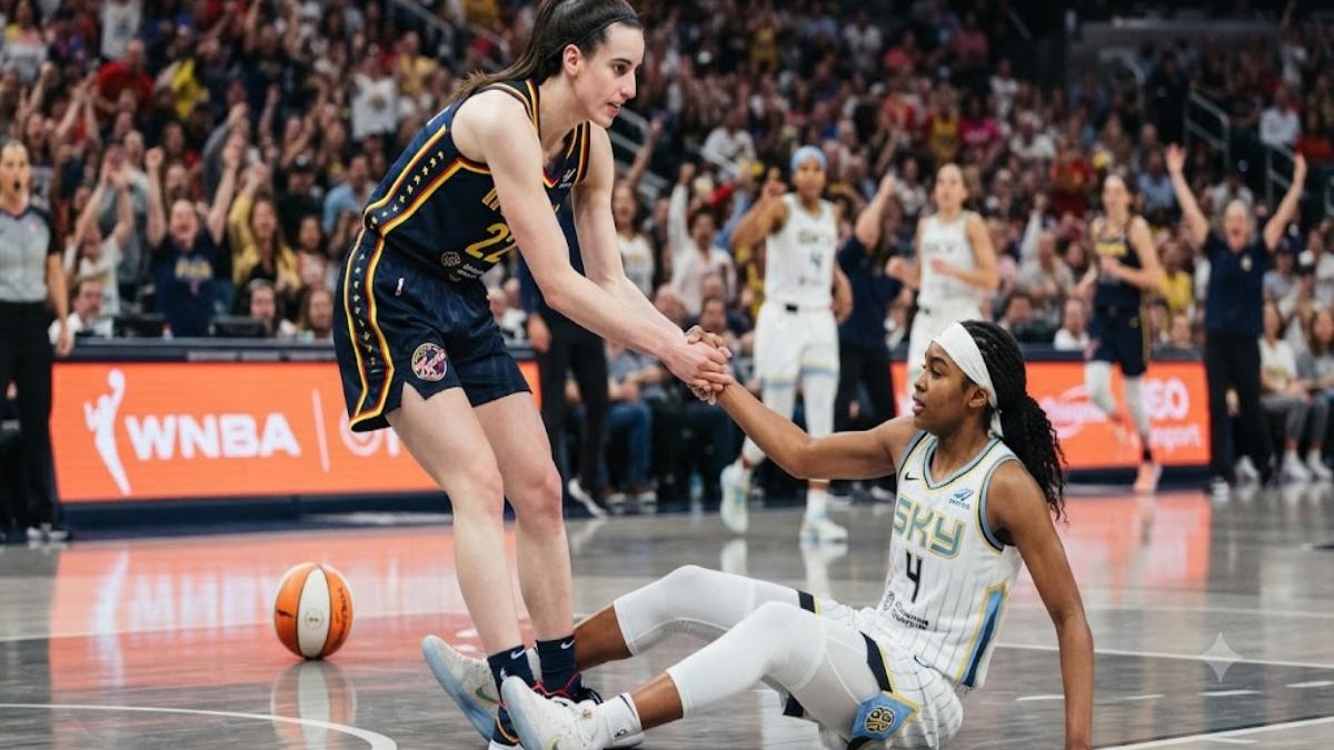Caitlin Clark's gesture toward Flau'jae Johnson sparks fan debate as Angel Reese comparisons resurface