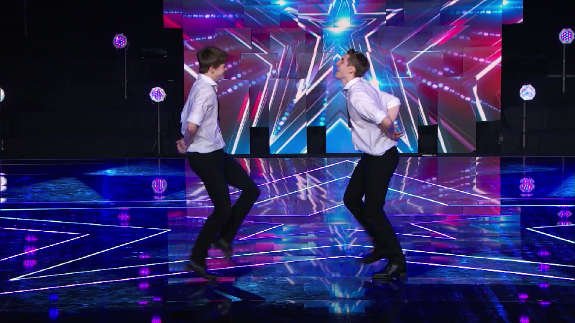 Sean and Luke - tap dancers