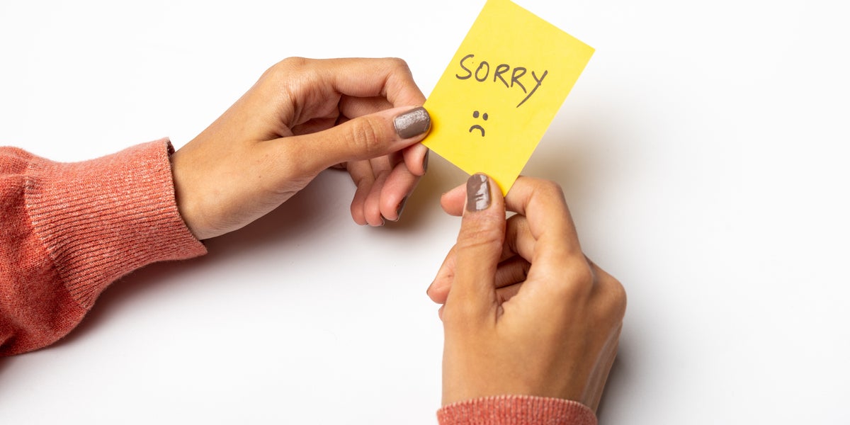 What A Psychologist Wishes People Who Keep Saying 'Sorry' Knew