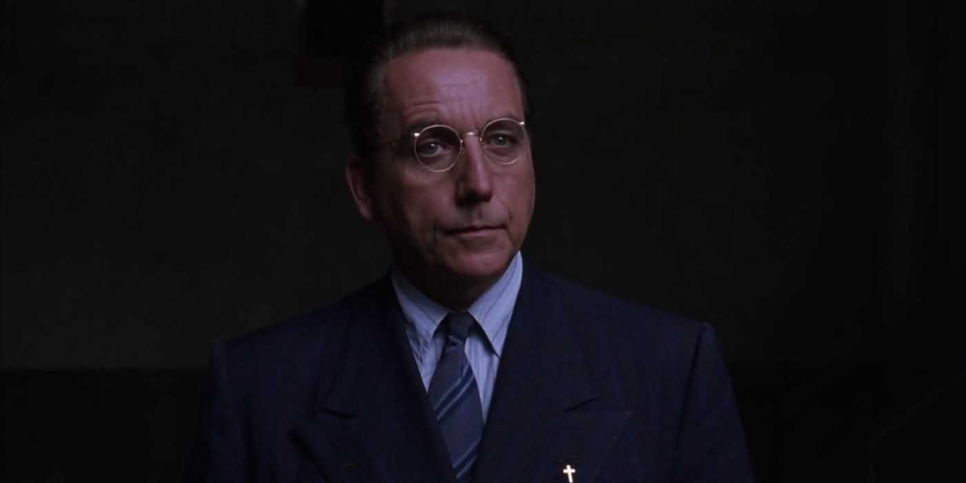 Warden Norton in The Shawshank Redemption