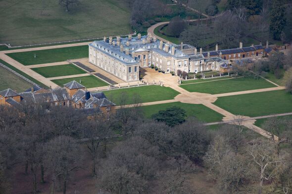 Althorp House is located within the Althorp Estate