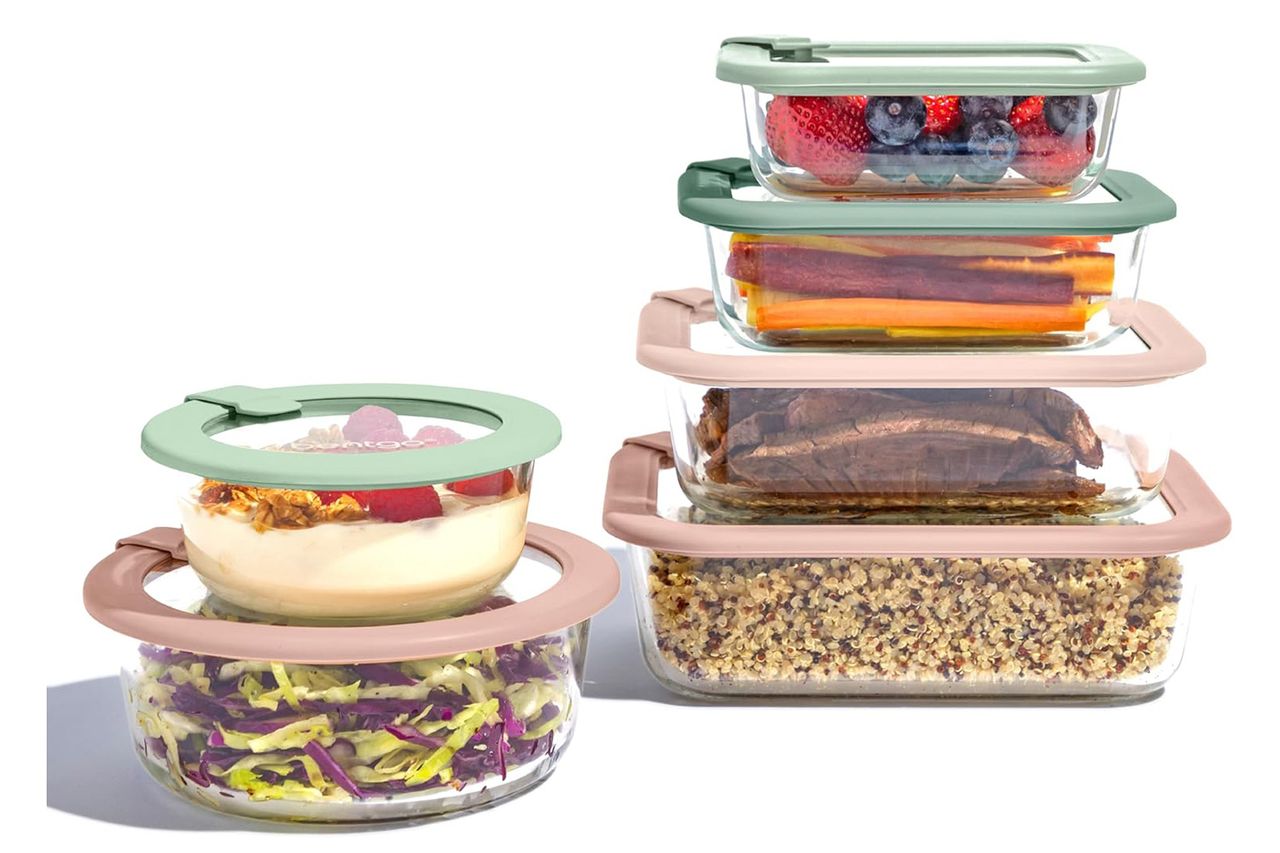 Bentgo Signature Leak-Proof Glass Food Storage 12-Piece Set