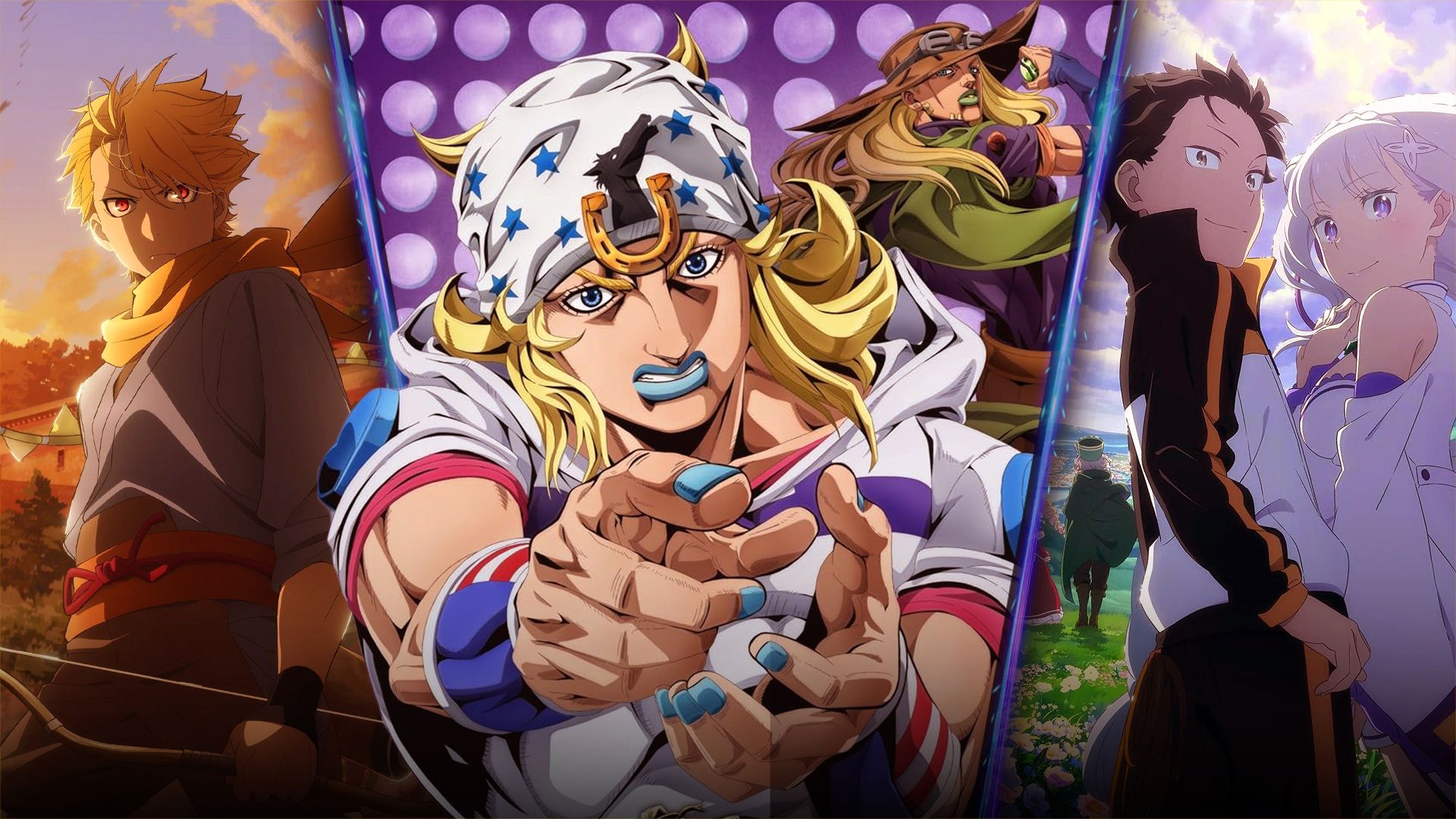 JoJo's Bizarre Adventure: Steel Ball Run Officially Tops 2026's Biggest Anime in New Top 10 Ranking