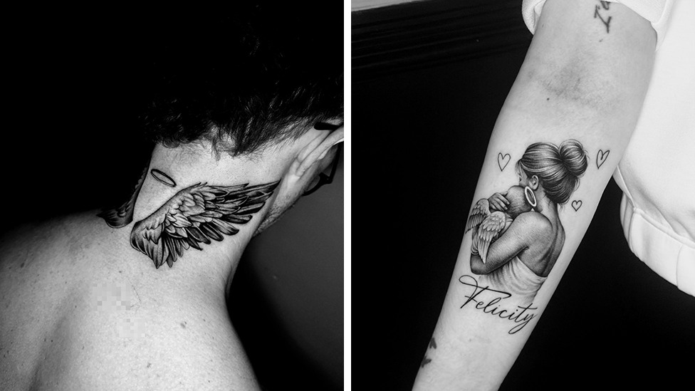 Both Joe and Jade also got tattoos to remember Felicity