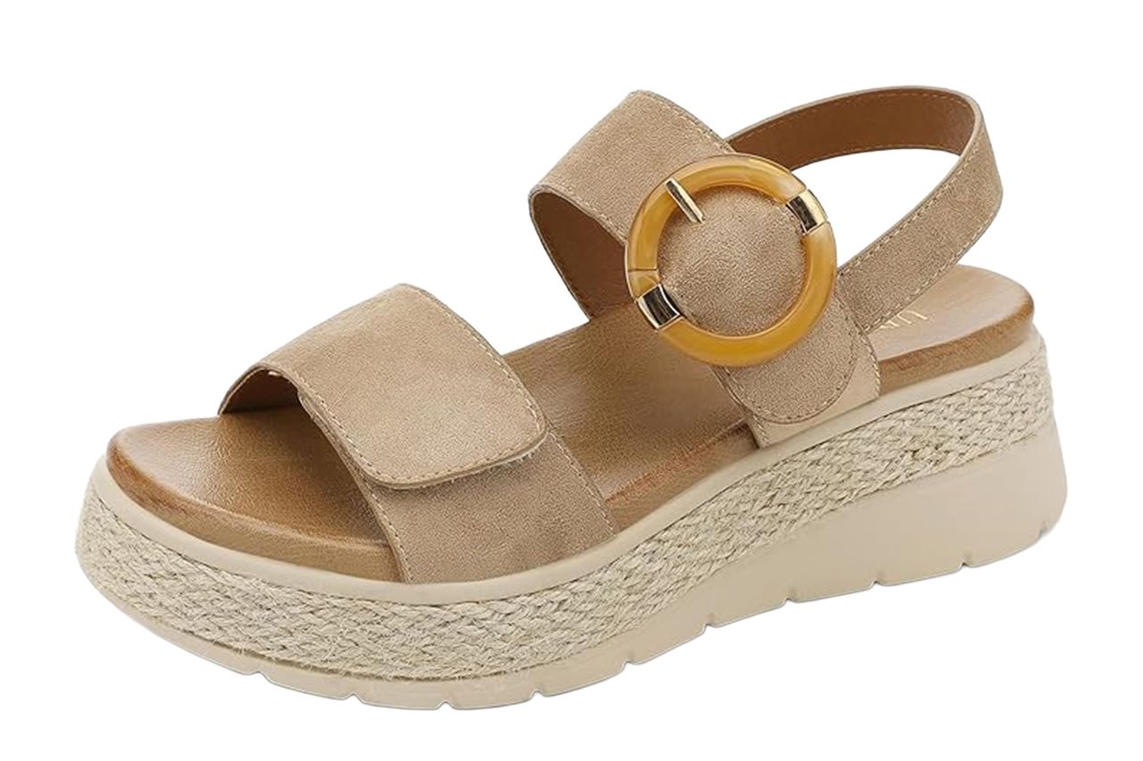 UBFEN Womens Espadrille Platform Sandals