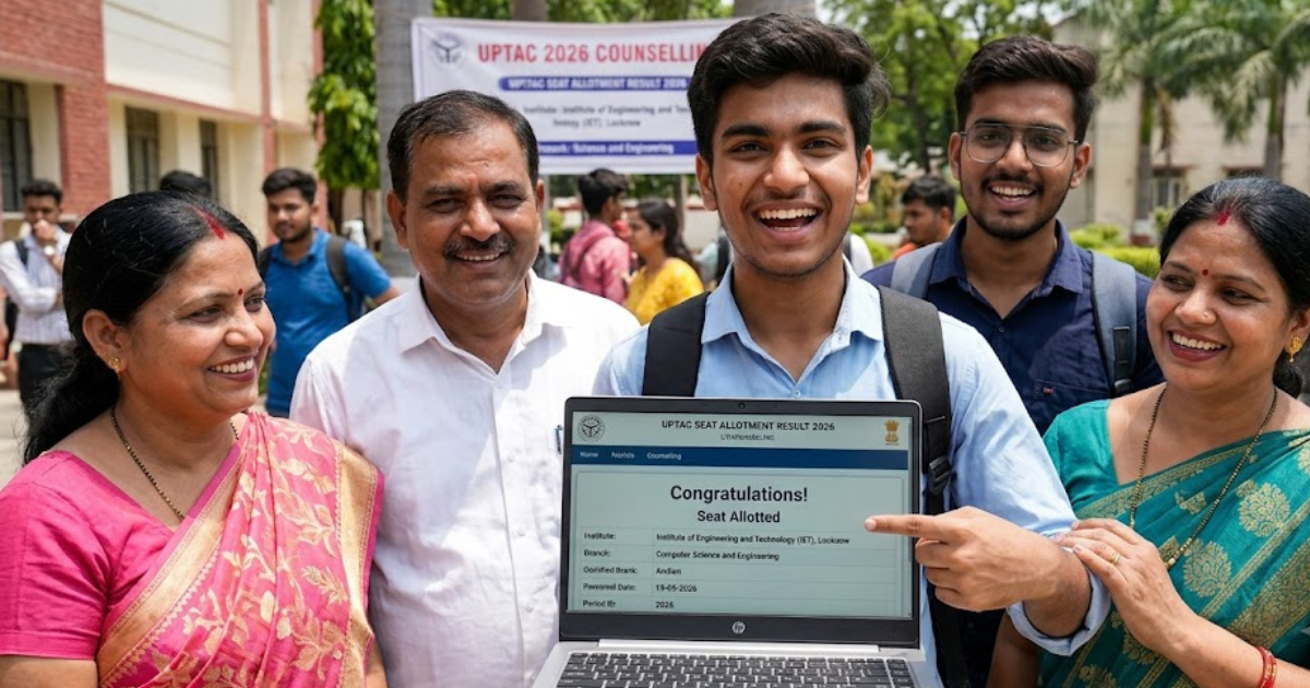 UPTAC round 1 2026 seat allotment result released at uptac.samarth.edu ...