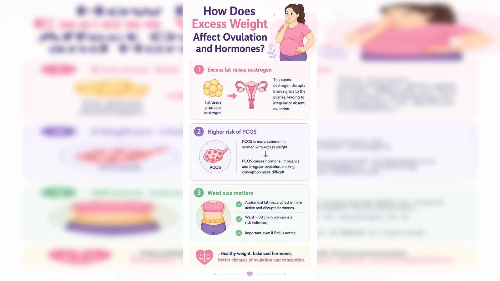 Does being overweight affect your chances of getting pregnant?