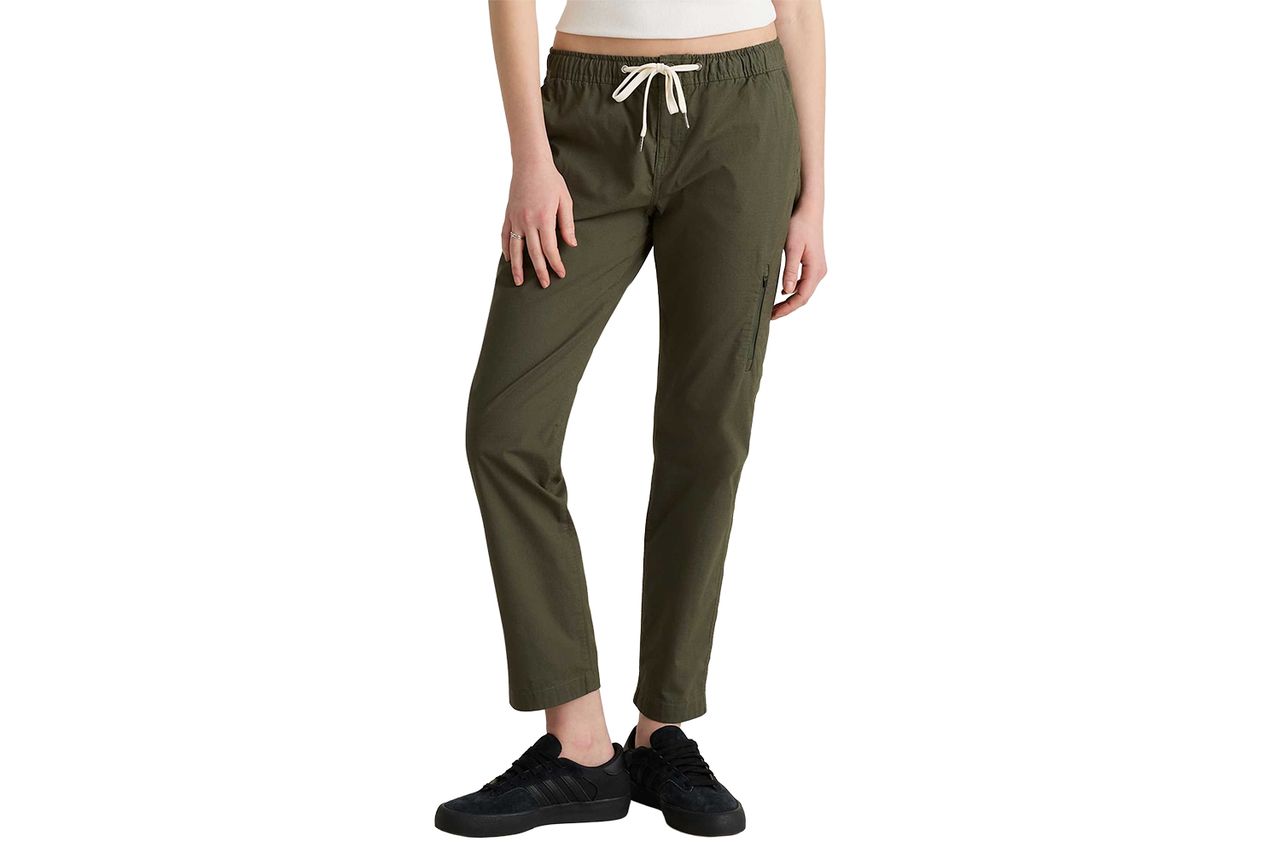 Organic Stretch Ripstop Straight Pants