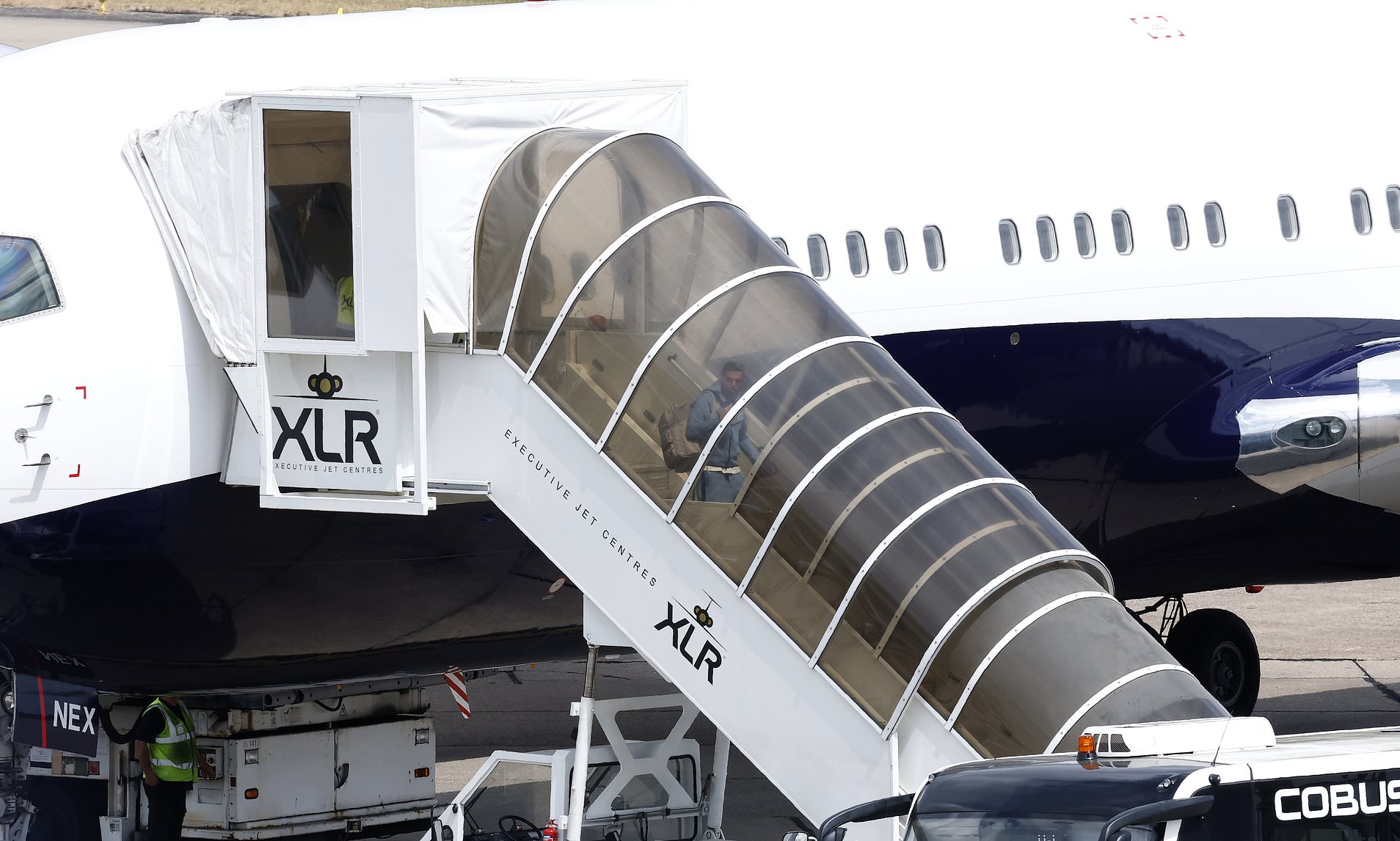 England stars are home: Thomas Tuchel's Three Lions land in Birmingham after World Cup journey