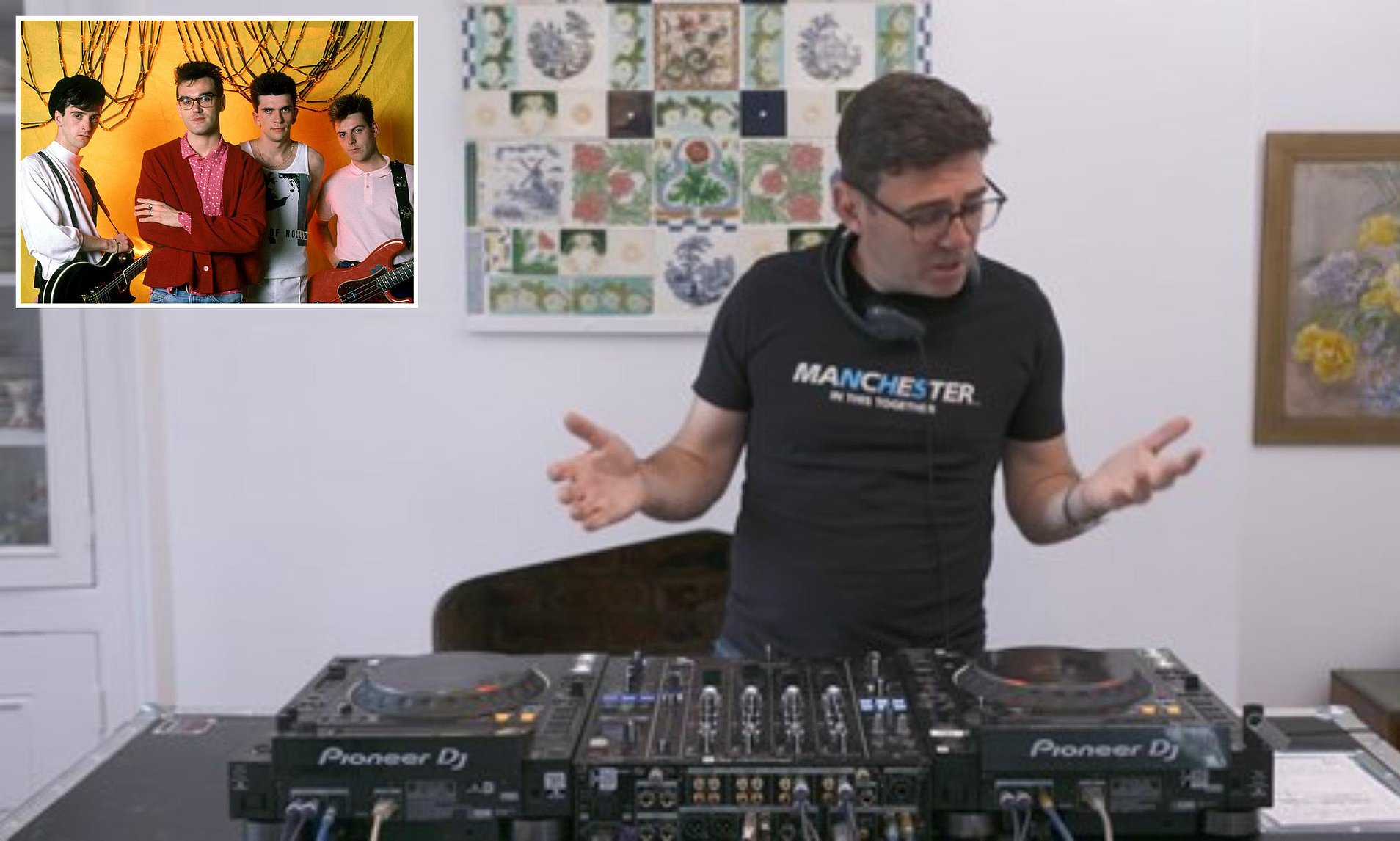 Burnham is murder on the dancefloor! New PM once kicked off the DJ decks for killing the groove