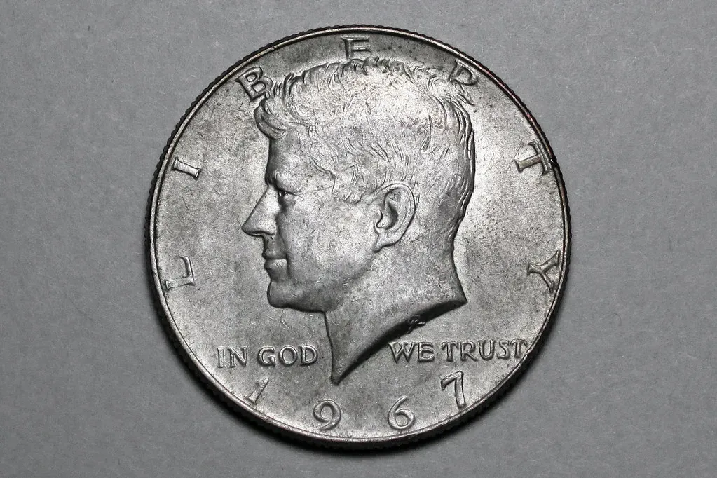 1964 Kennedy Half Dollar SMS Special Strike: The Crown Jewel (James St. John, Flickr, CC BY 2.0)